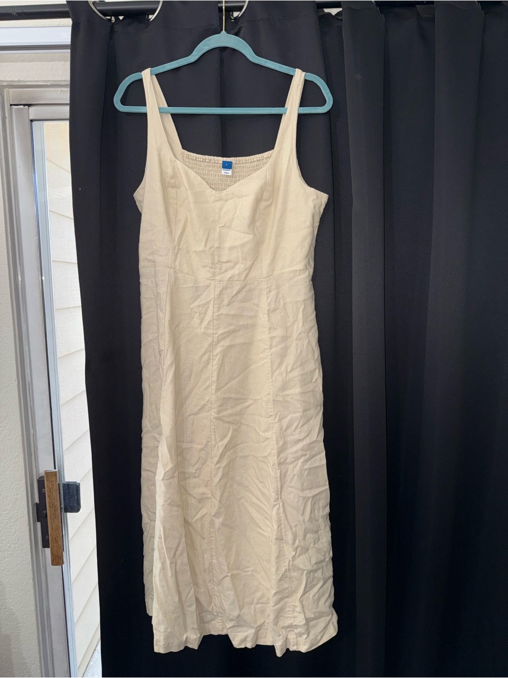 Old Navy Cream Midi Sundress
